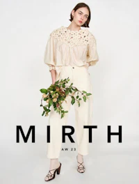 the cover of mirth's spring/summer 2019 collection